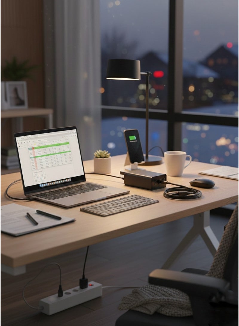 Super Fast India 65 W POWER ADAPTER TRIO.USB C - 2 PORTS AND USB A- PORT - Image 3
